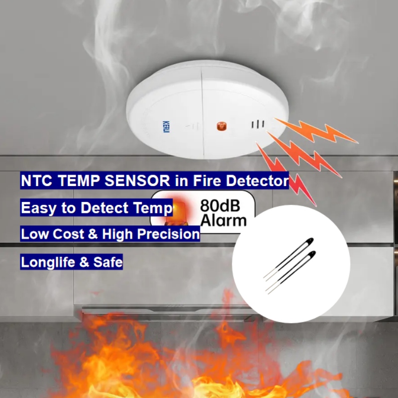 NTC -Thermistor -Temperatursensor im Feuerwehrdetektor